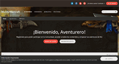 Desktop Screenshot of mundowarcraft.com